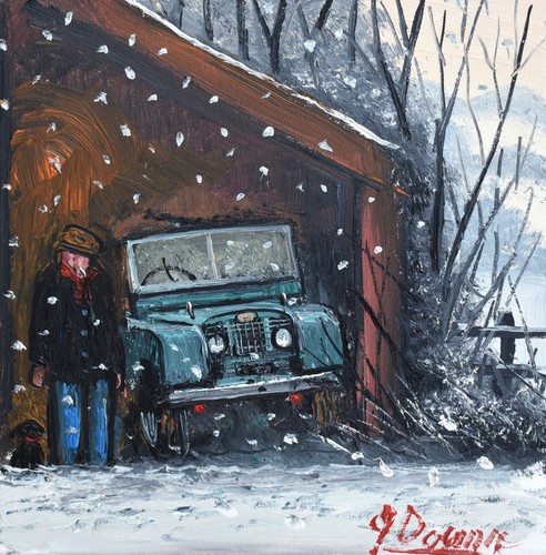 James downie original oil - downie,
