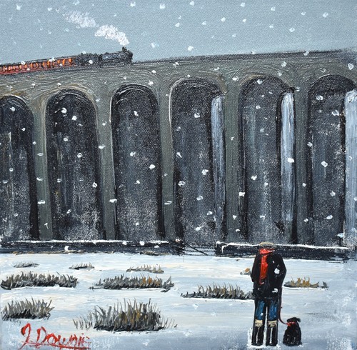 James downie original oil - james,