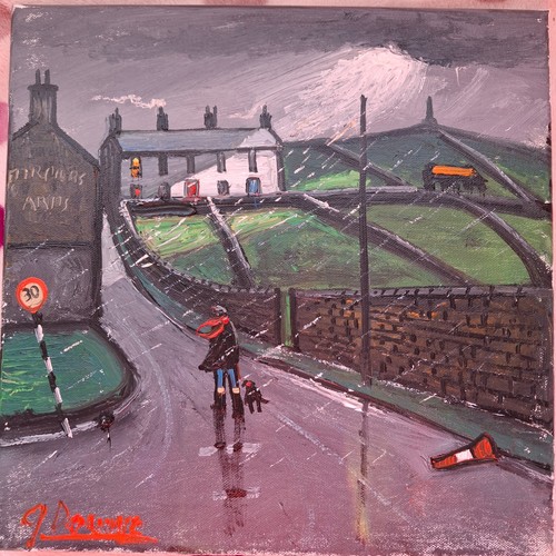Original oil painting - original, james