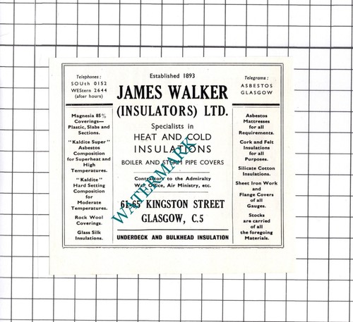 James walker insulators - walker, ltd