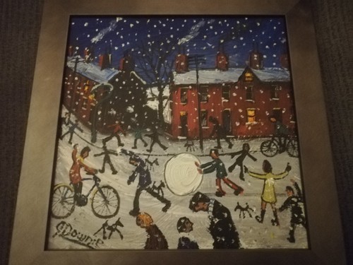 James downie oil painting - oil, 'the