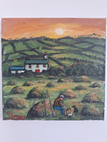 James downie oil painting - downie,