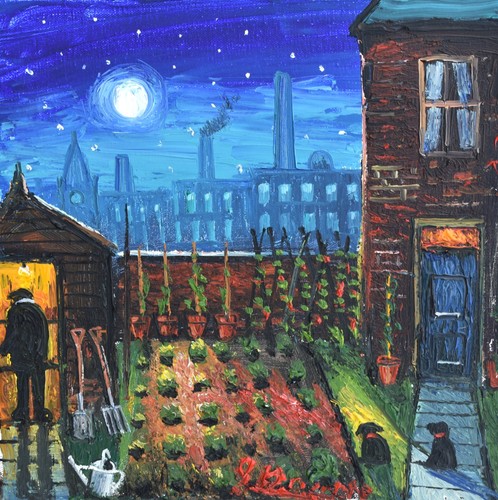 James downie original oil - downie,